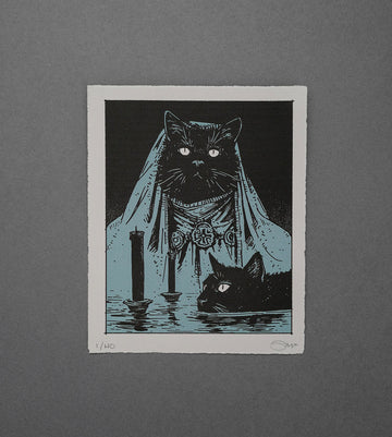 Blue Spirit - High-Quality Print