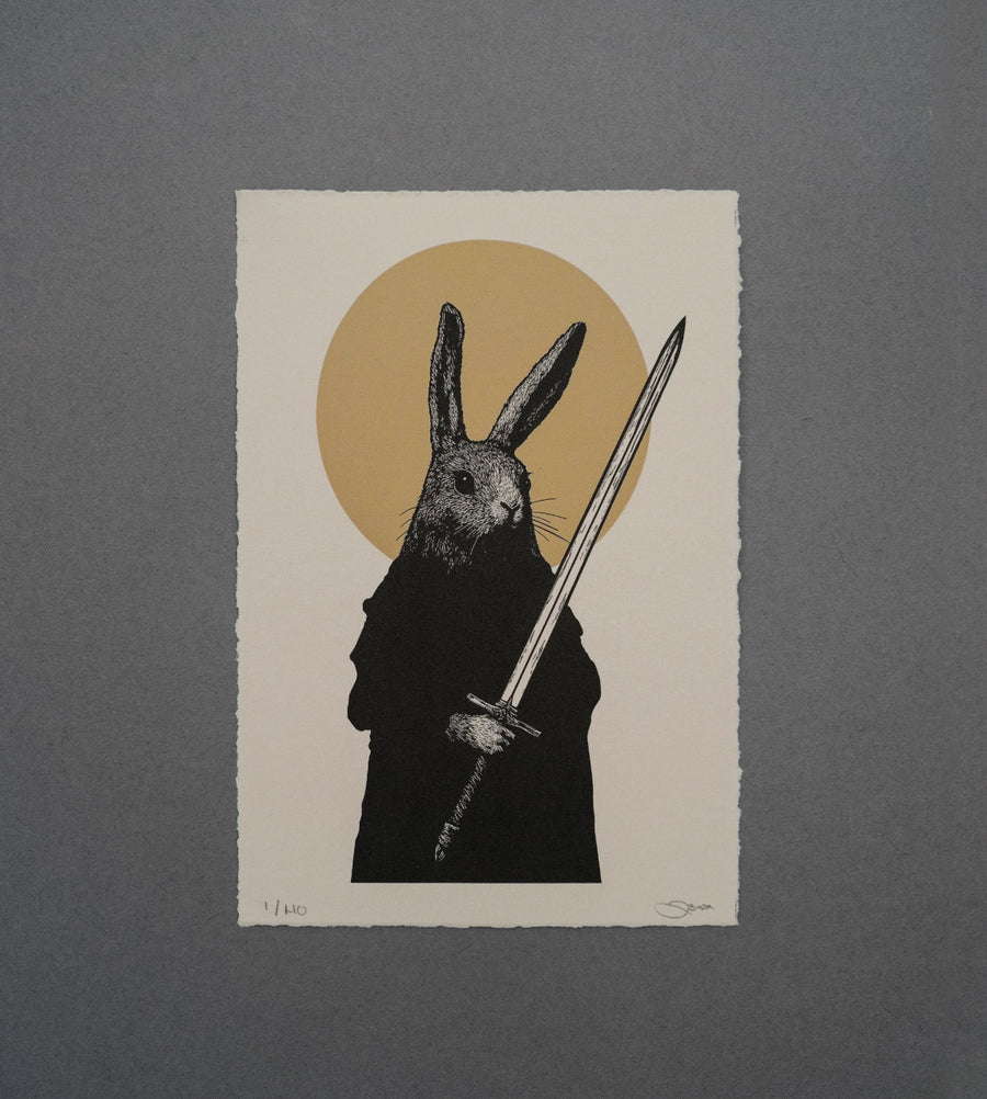 The Hare - High-Quality Print