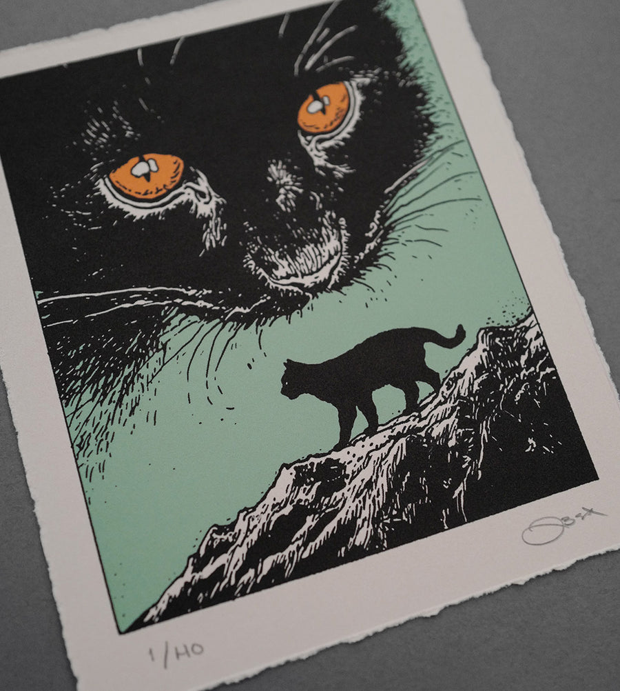 Green Past - High-Quality Print