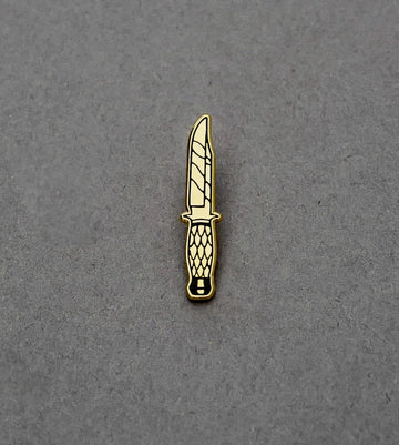 Dagger 4 Gold Pin