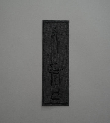 Dagger 6 Canvas Patch - Monochrome