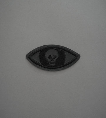 All Seeing Eye Leather Patch - Monochrome