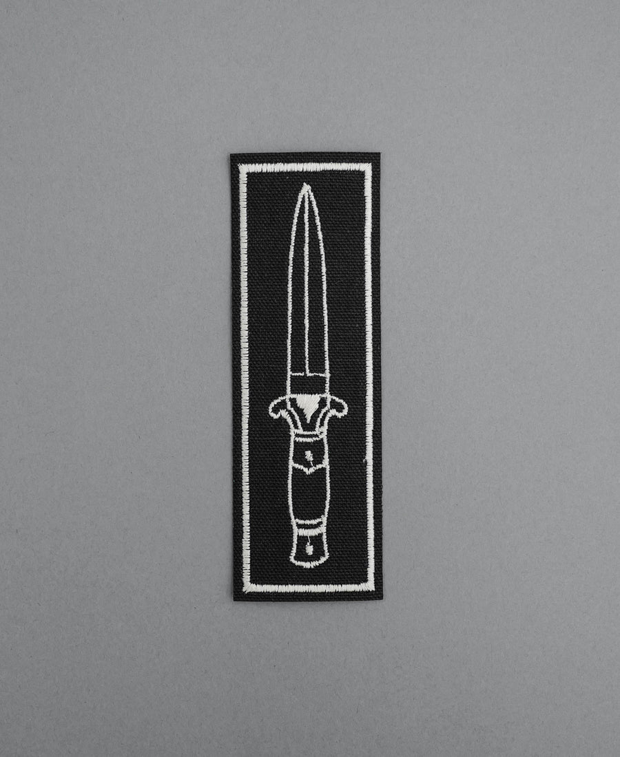 Dagger 1 Canvas Patch - Black