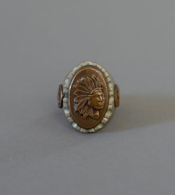 Chief 7 Vintage Mexican Ring