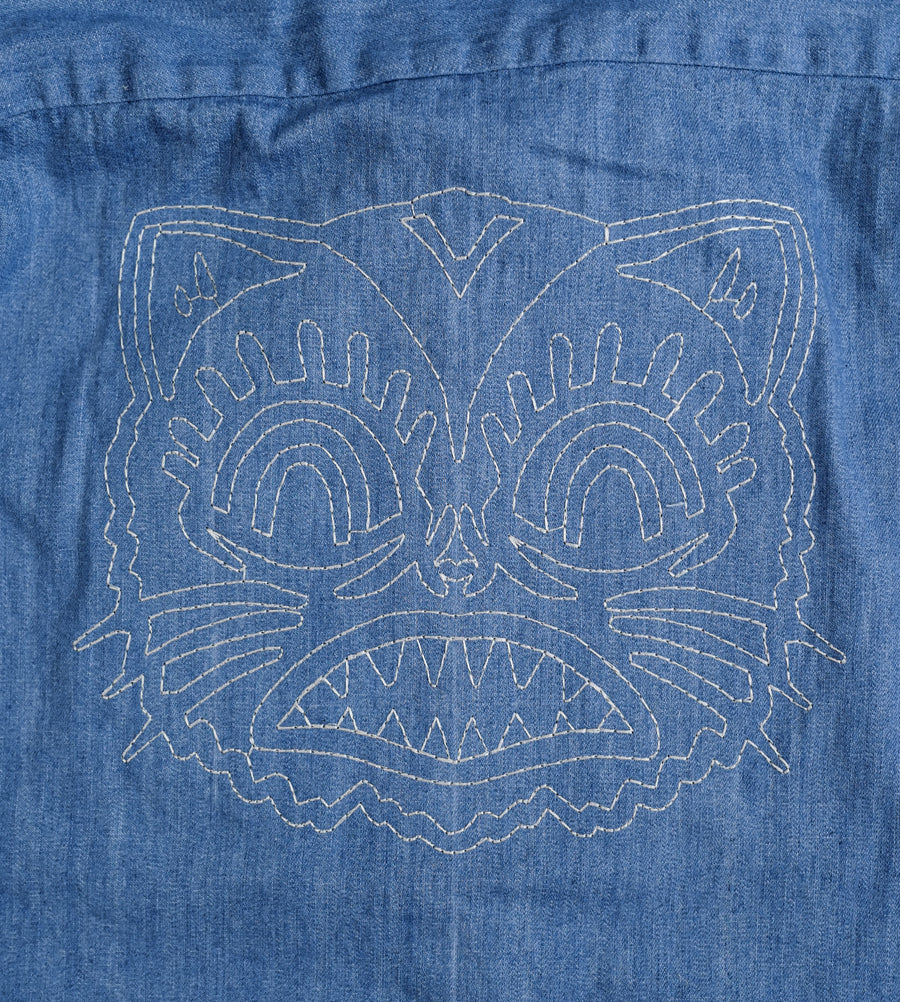 Demon Cat - Vintage Levis Shirt