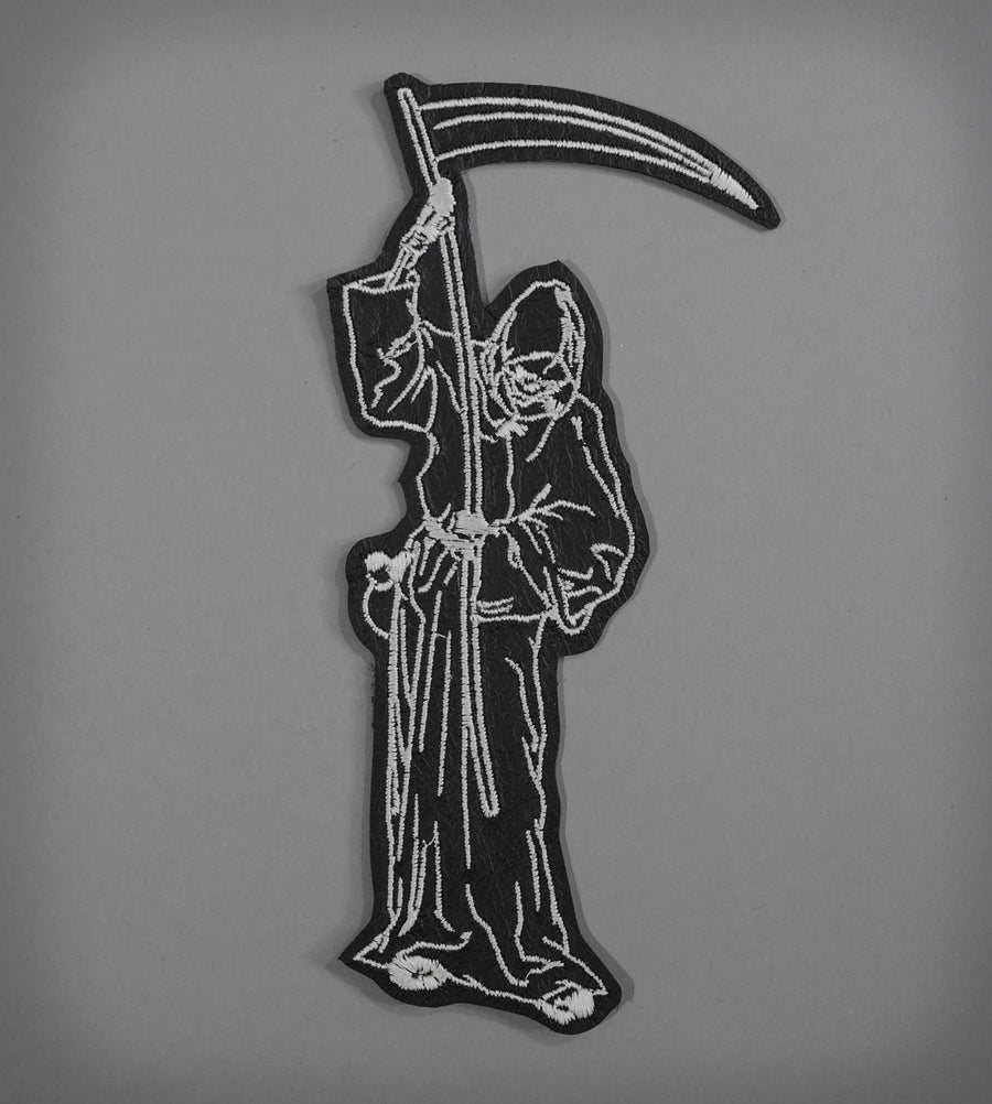 Death As A Friend Leather Patch