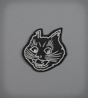 Night Cat Leather Patch