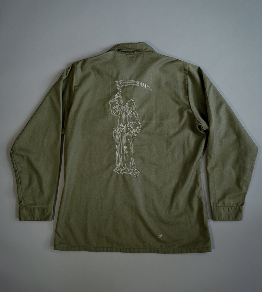 Death As A Friend - Vintage Military Field Jacket