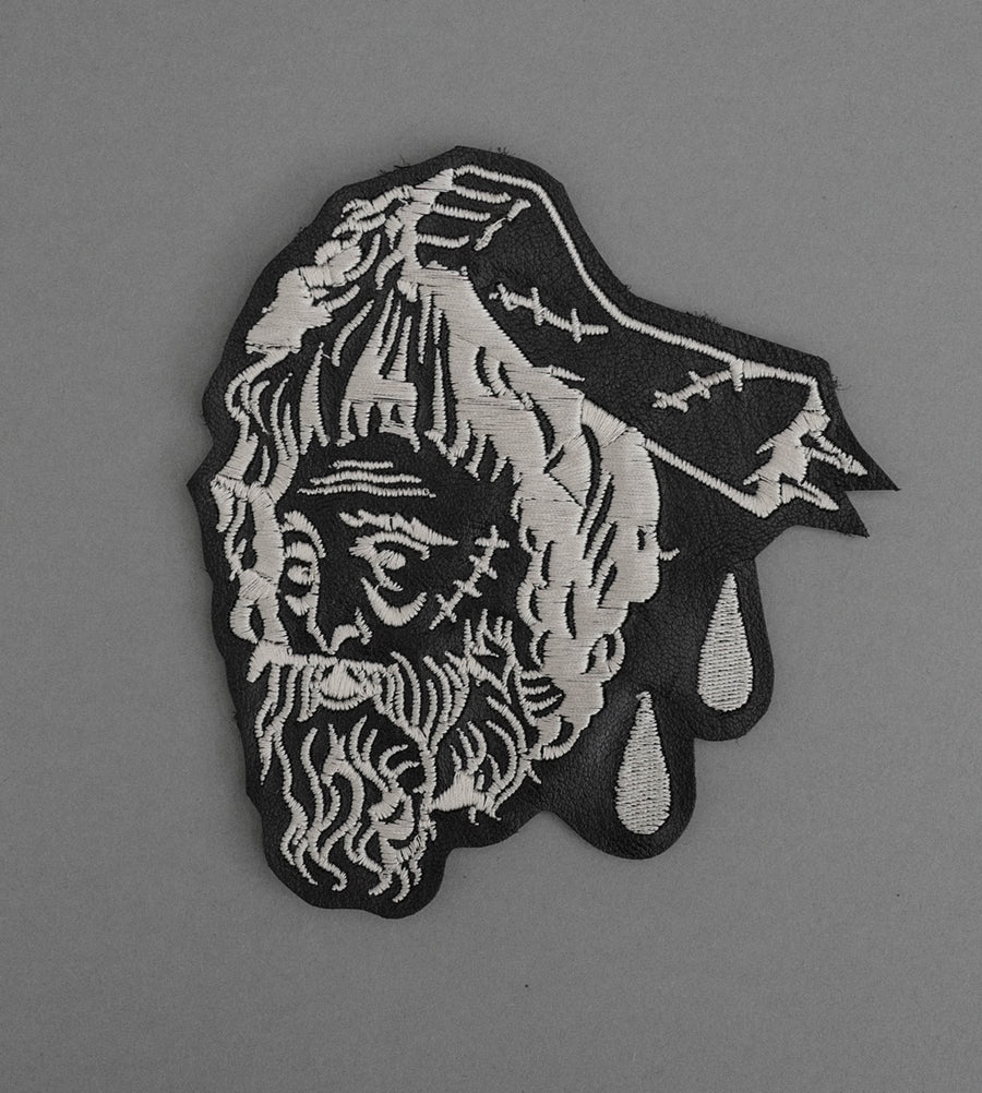 Caravaggio's Beheading Leather Patch