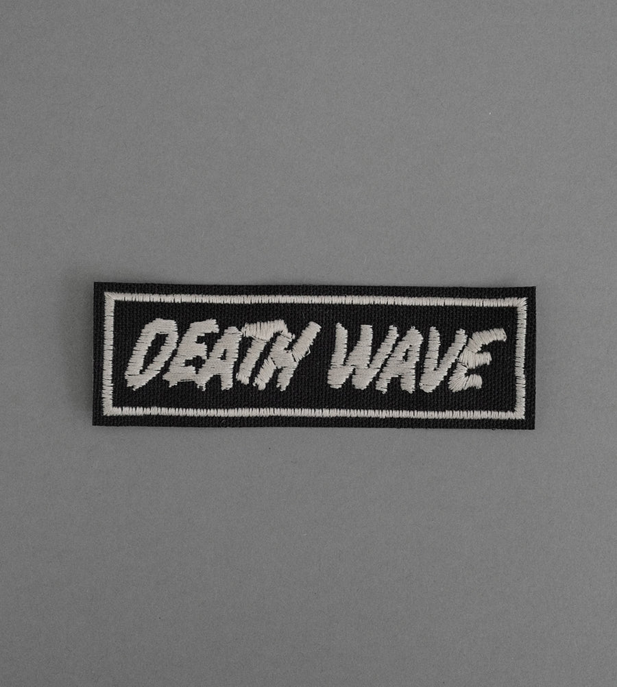 Death Wave Canvas Patch - Black