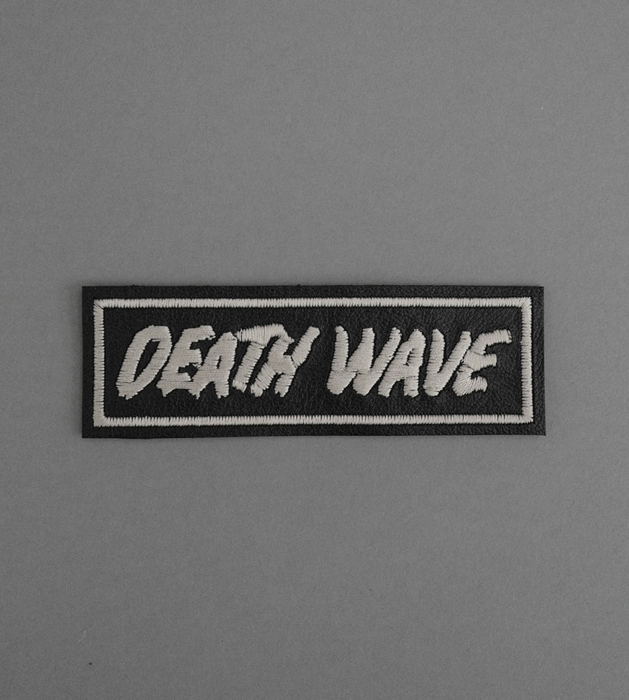 Death Wave Leather Patch